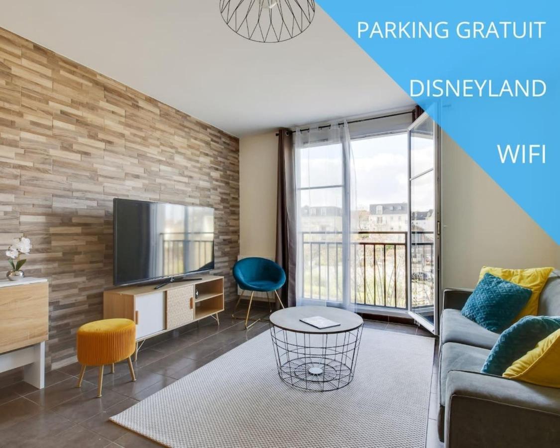 Appart Cosy Quartier Calme Hyper Centre Parking Apartment Magny-le-Hongre Exterior foto